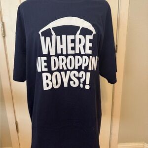 Men’s Navy Fort Nite T-Shirt